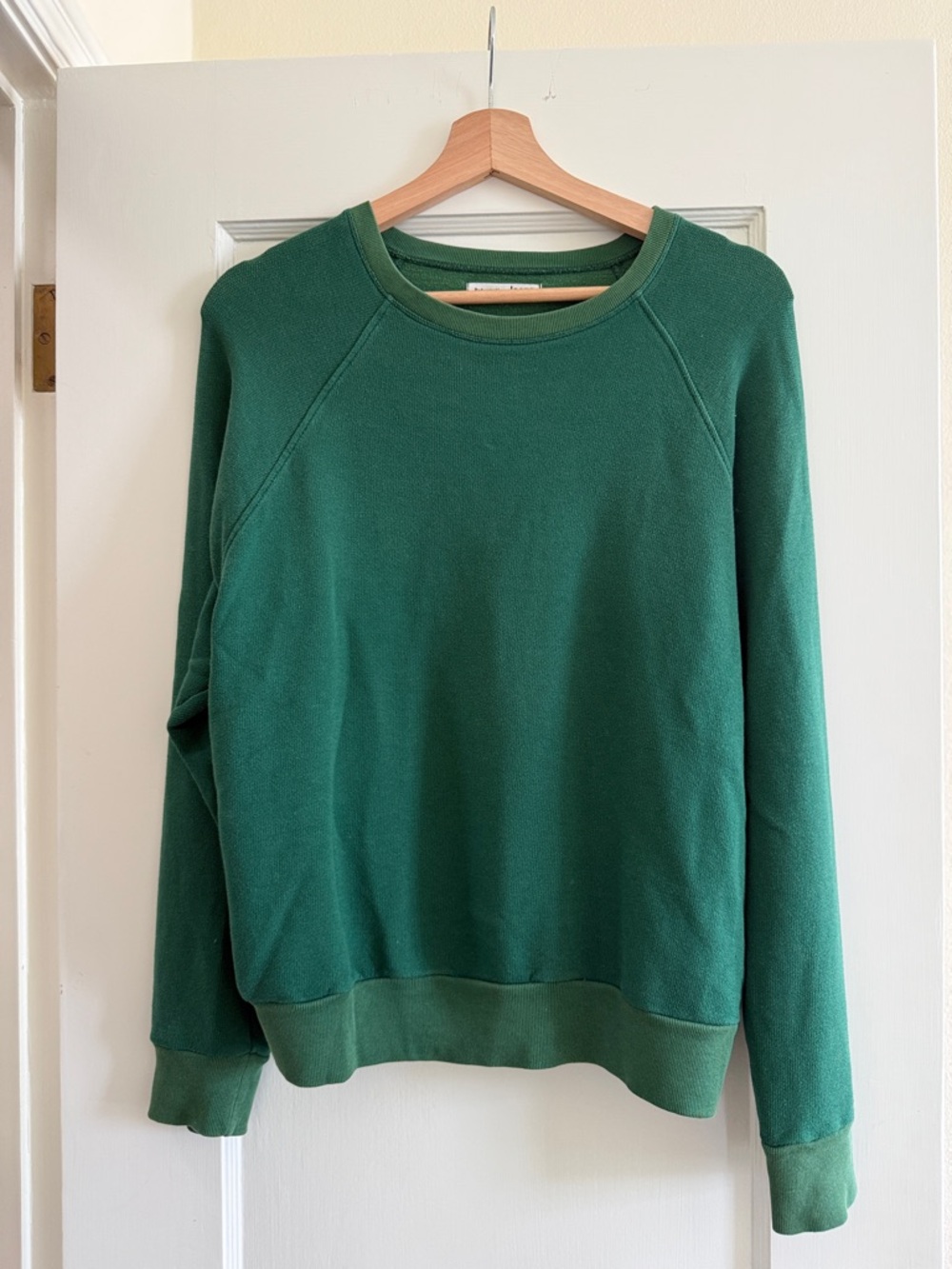 Reformation green crewneck